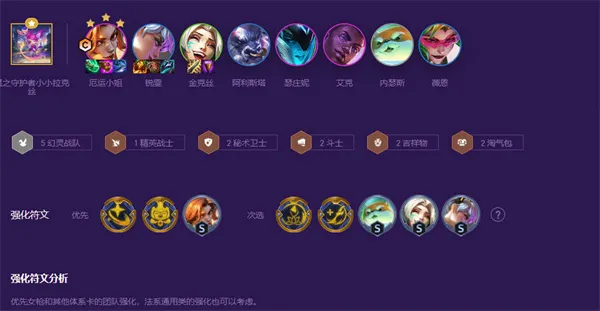 云顶之弈s8幻灵女枪怎么玩？云顶之弈s8幻灵女枪阵容搭配攻略